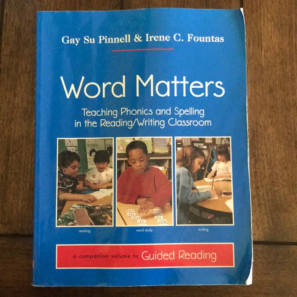 Word Matters (Pinnell & Fountas)
